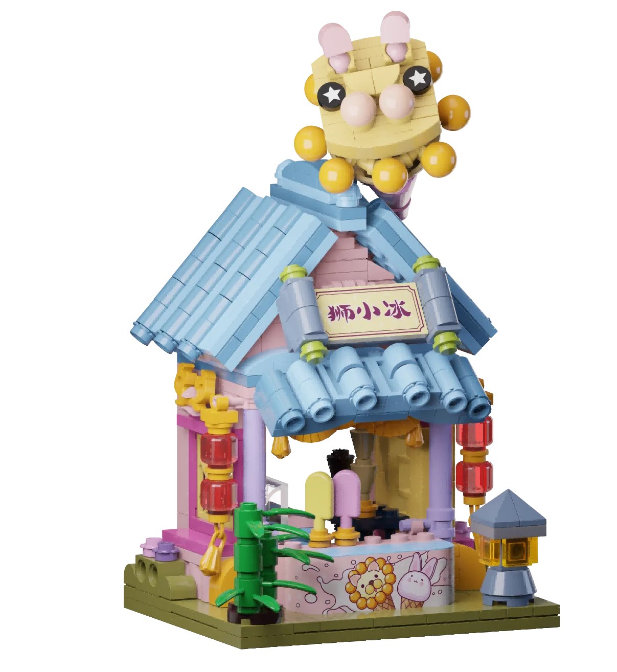 Ice Cream Shop - Street Food Serie Ice Cream Shop - Street Food Serie