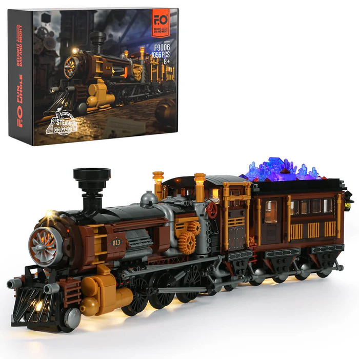 Steampunk Lokomotive