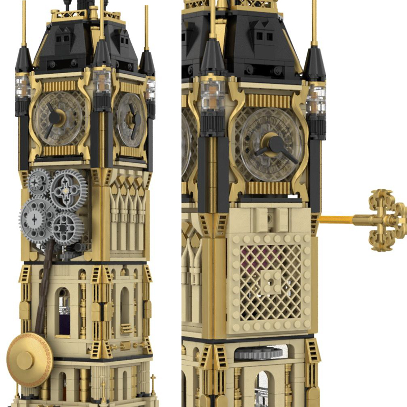 Steampunk Serie Uhrenturm 