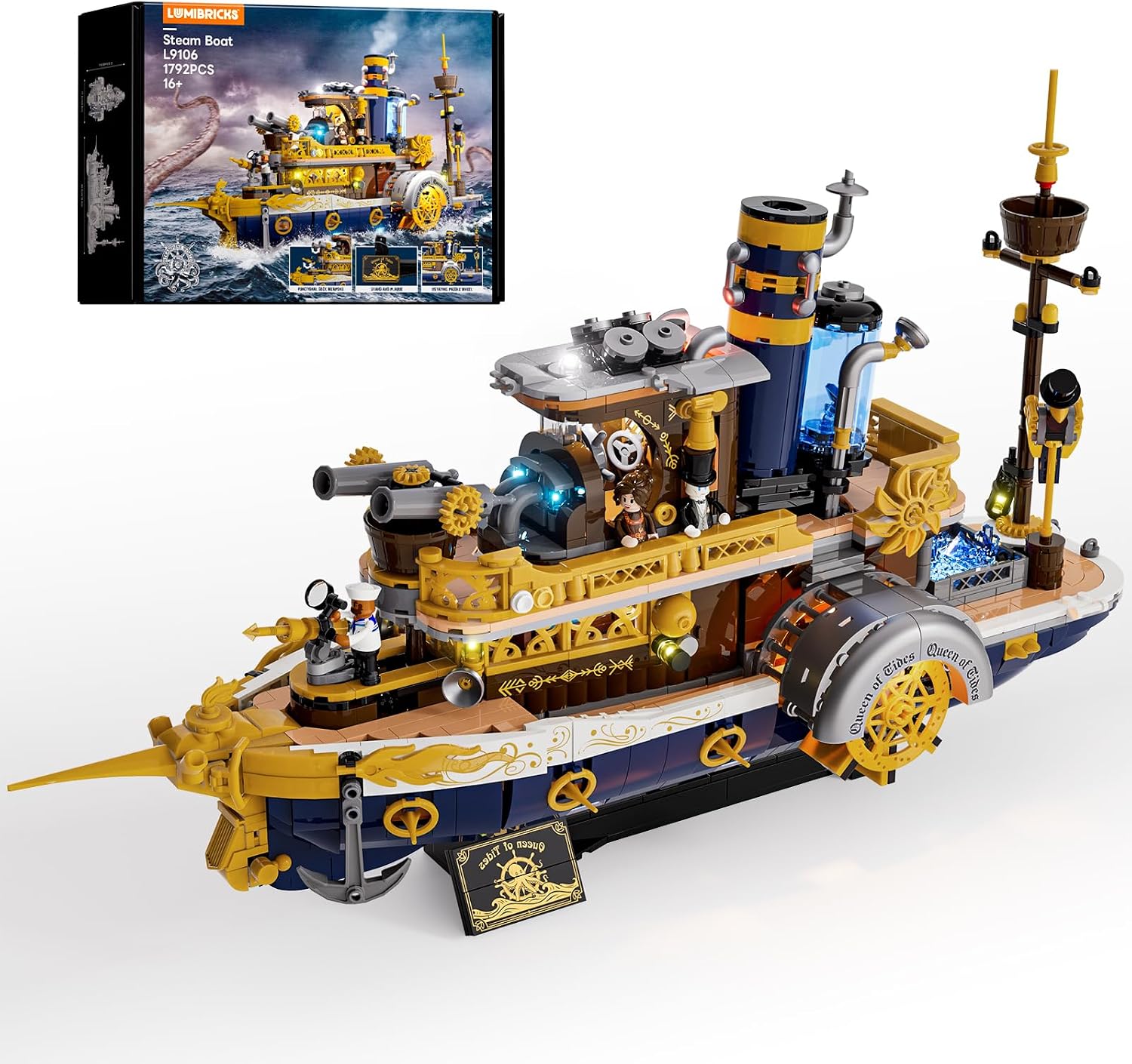 Steampunk Steamship