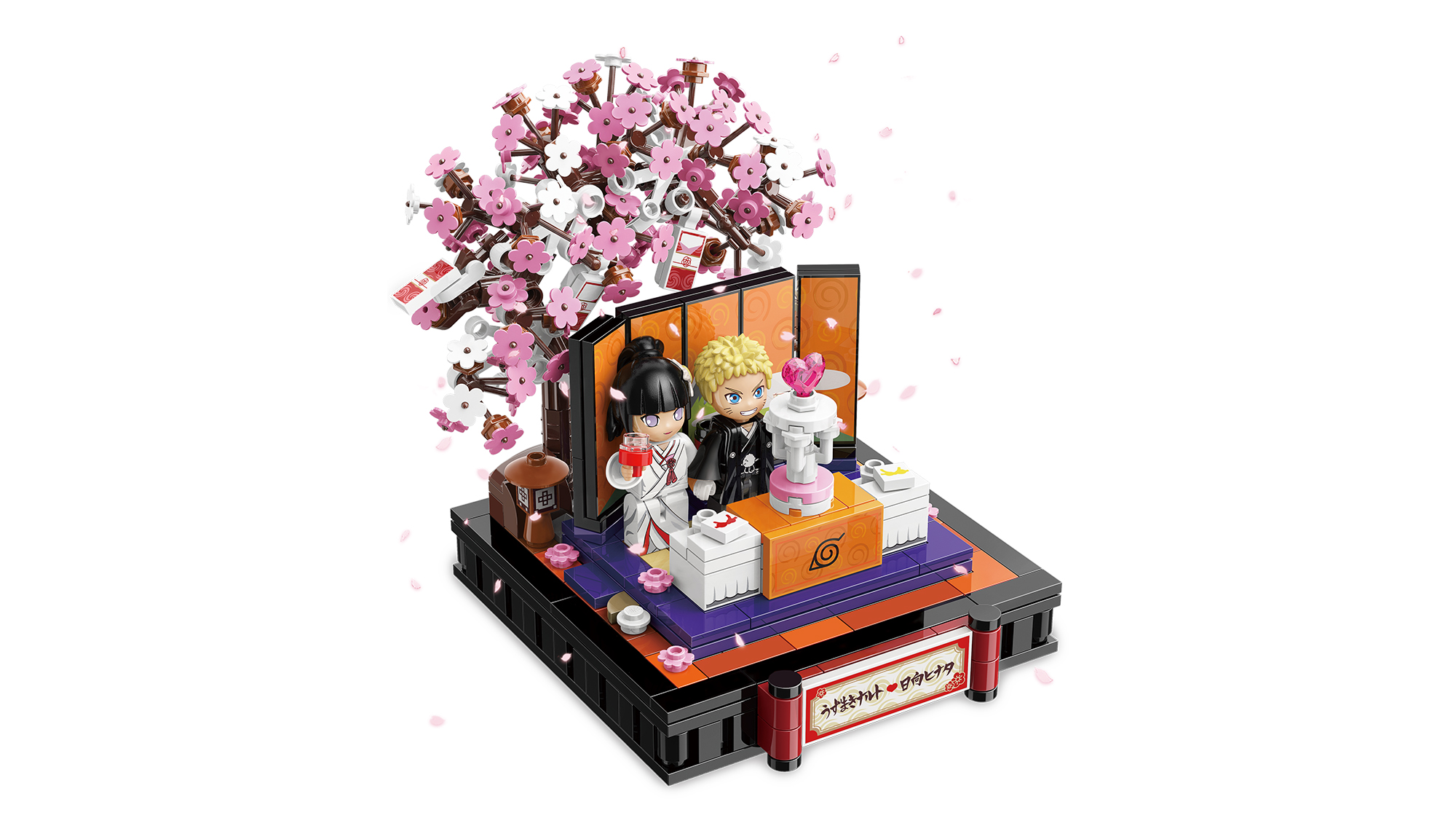Diorama Hochzeit von Naruto und Hinata