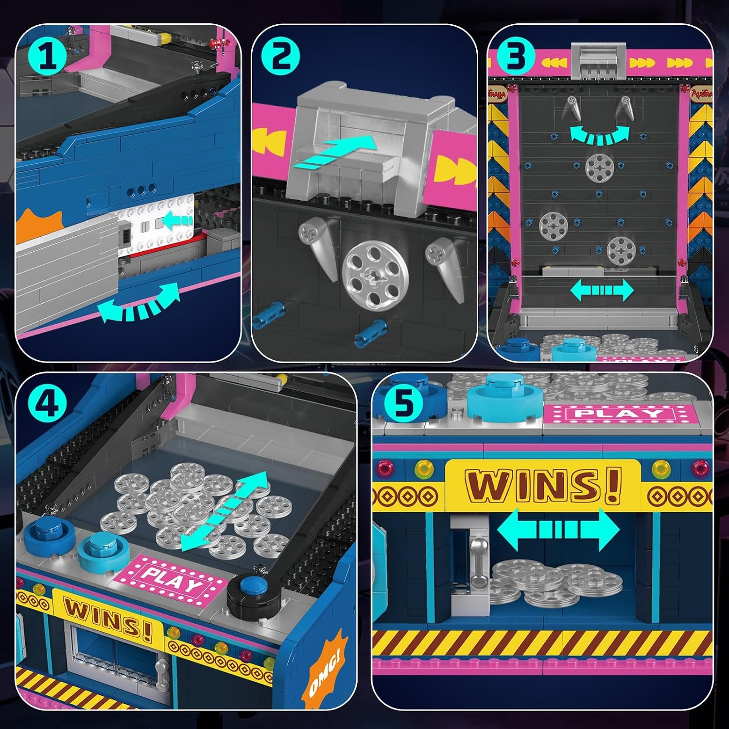 Coin Pusher Arcade Machine