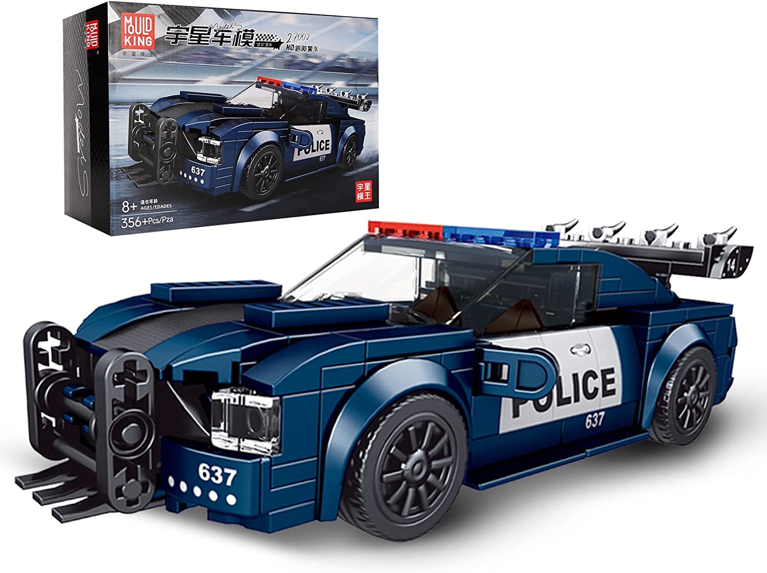 US Polizeiwagen mit Displaybox 