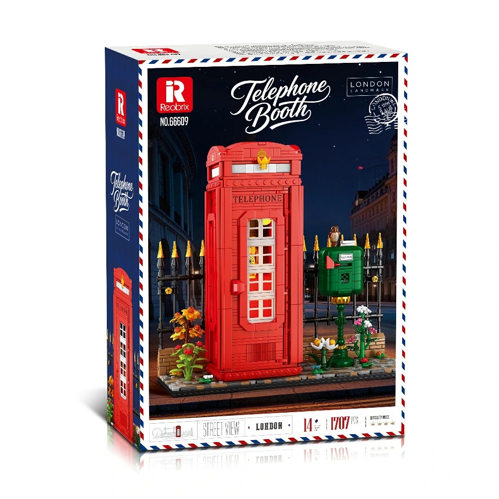 Rote Telefonzelle