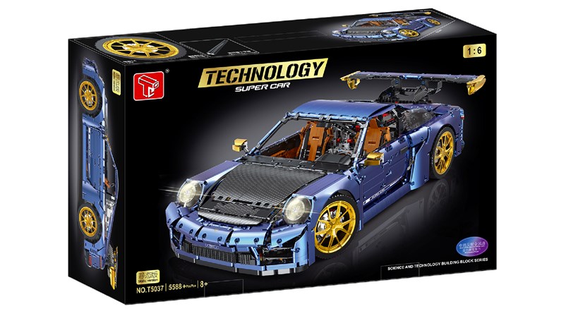 Sportwagen GT RS 1:6 -  Metallic Blau