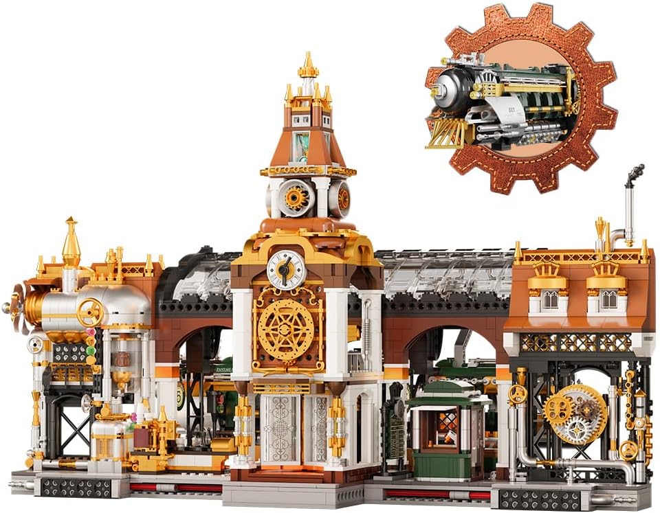 Steampunk Series Railway Station