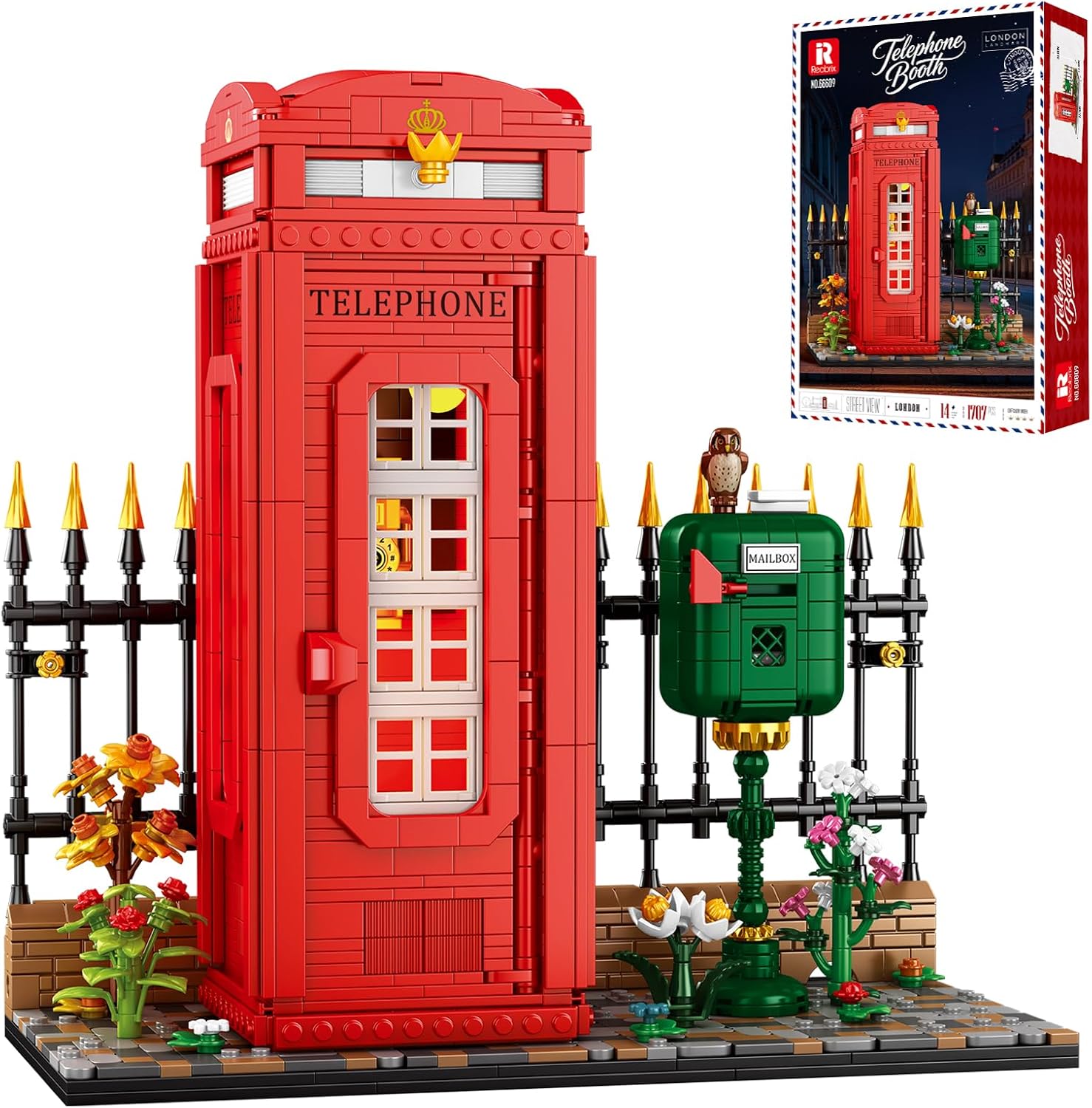 Rote Telefonzelle