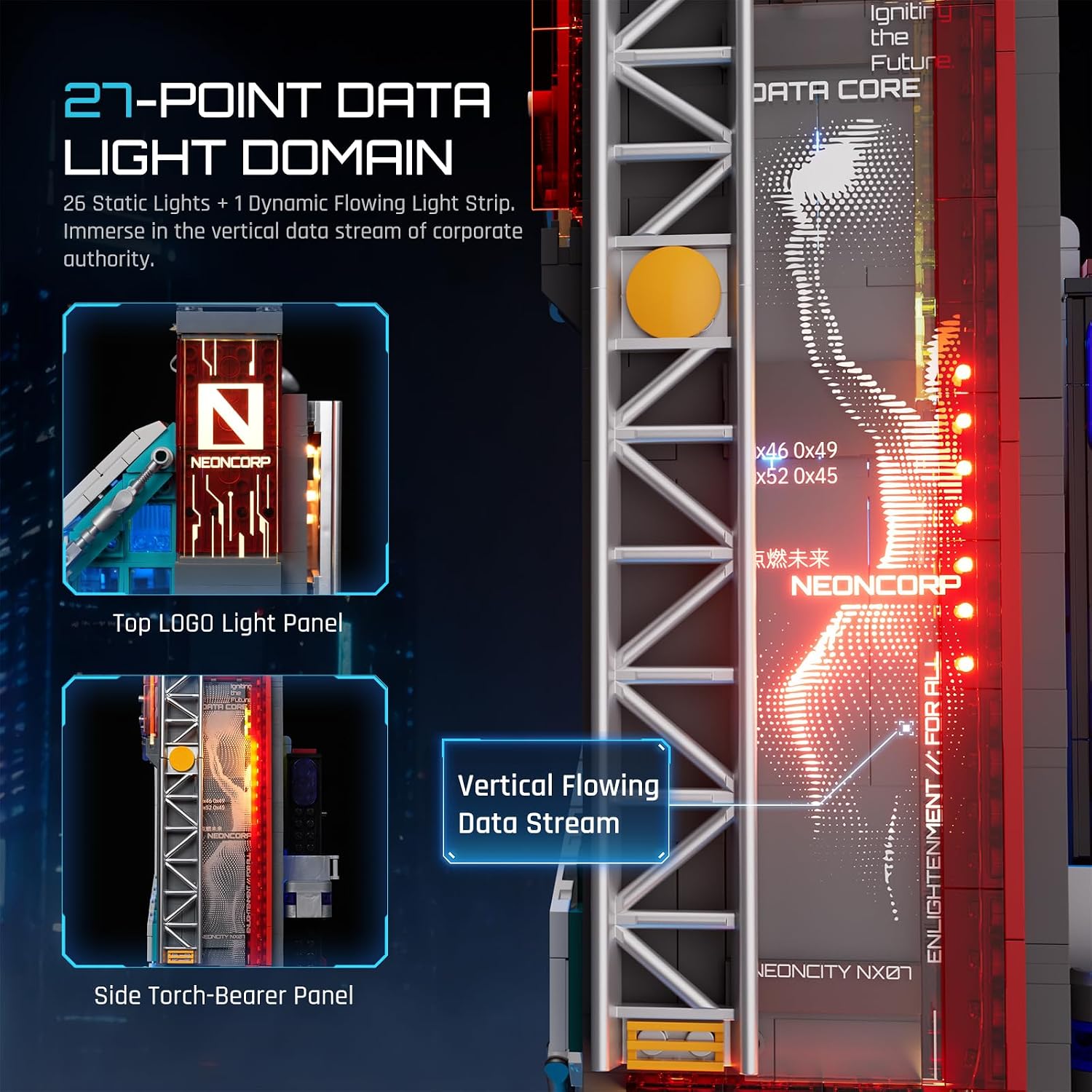 Neon Tech Tower