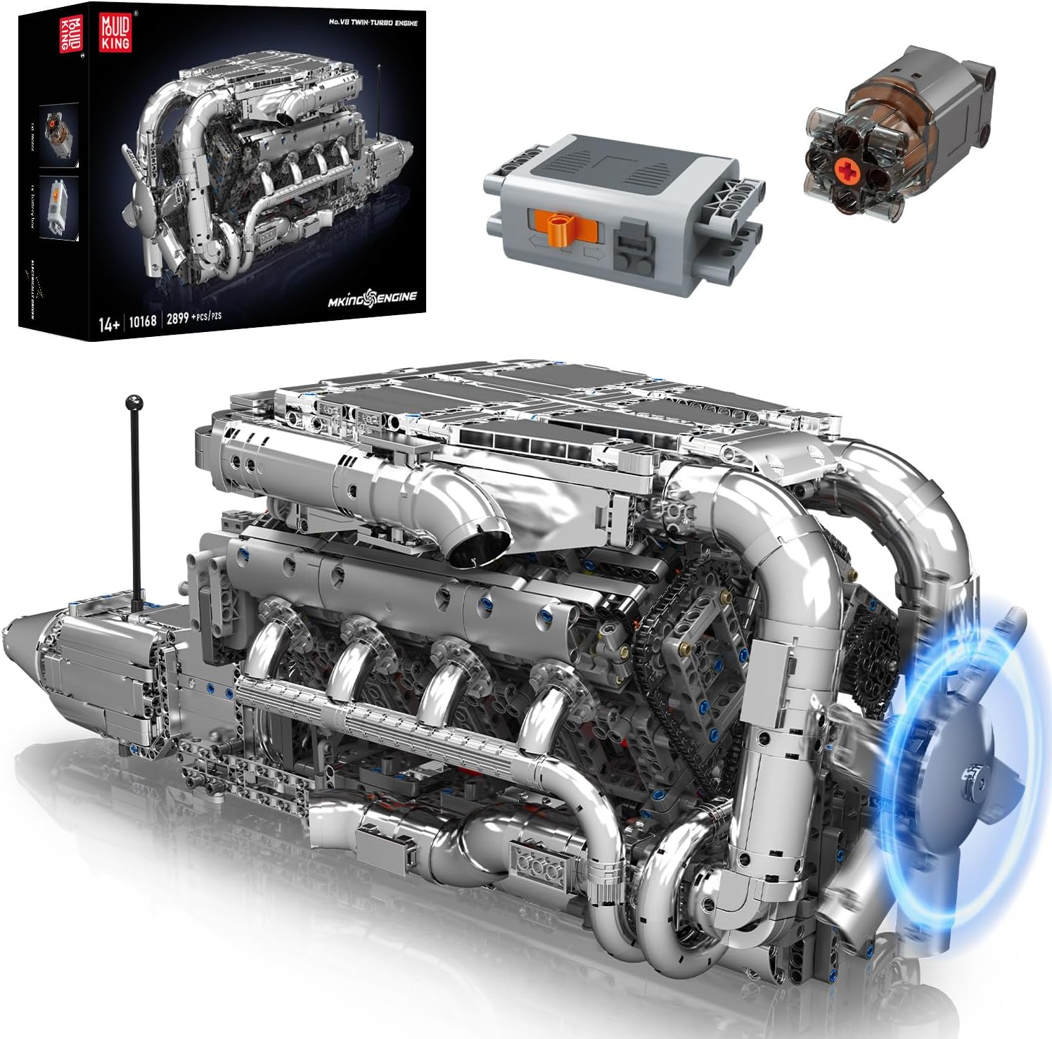 V8 Twin-Turbo Motor