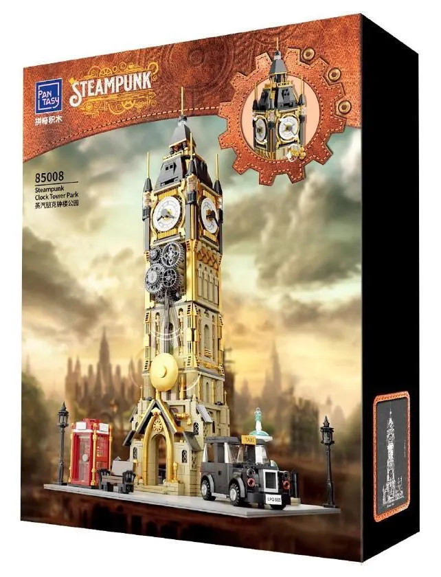 Steampunk Serie Uhrenturm 