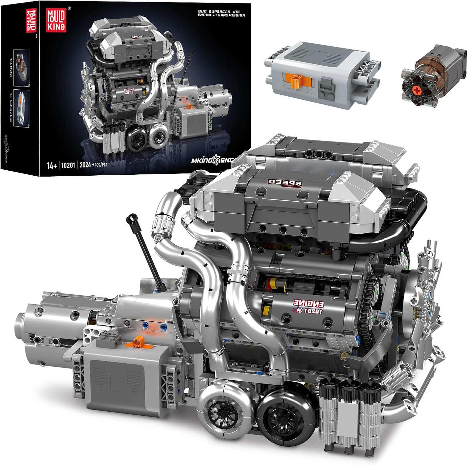 W16-Zylinder Motor