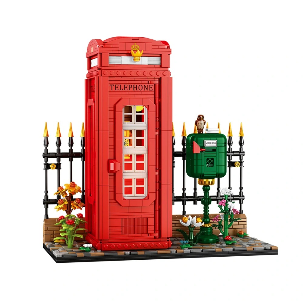 Rote Telefonzelle