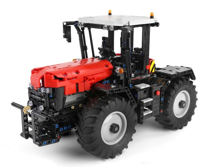 Traktor rot / weiss 