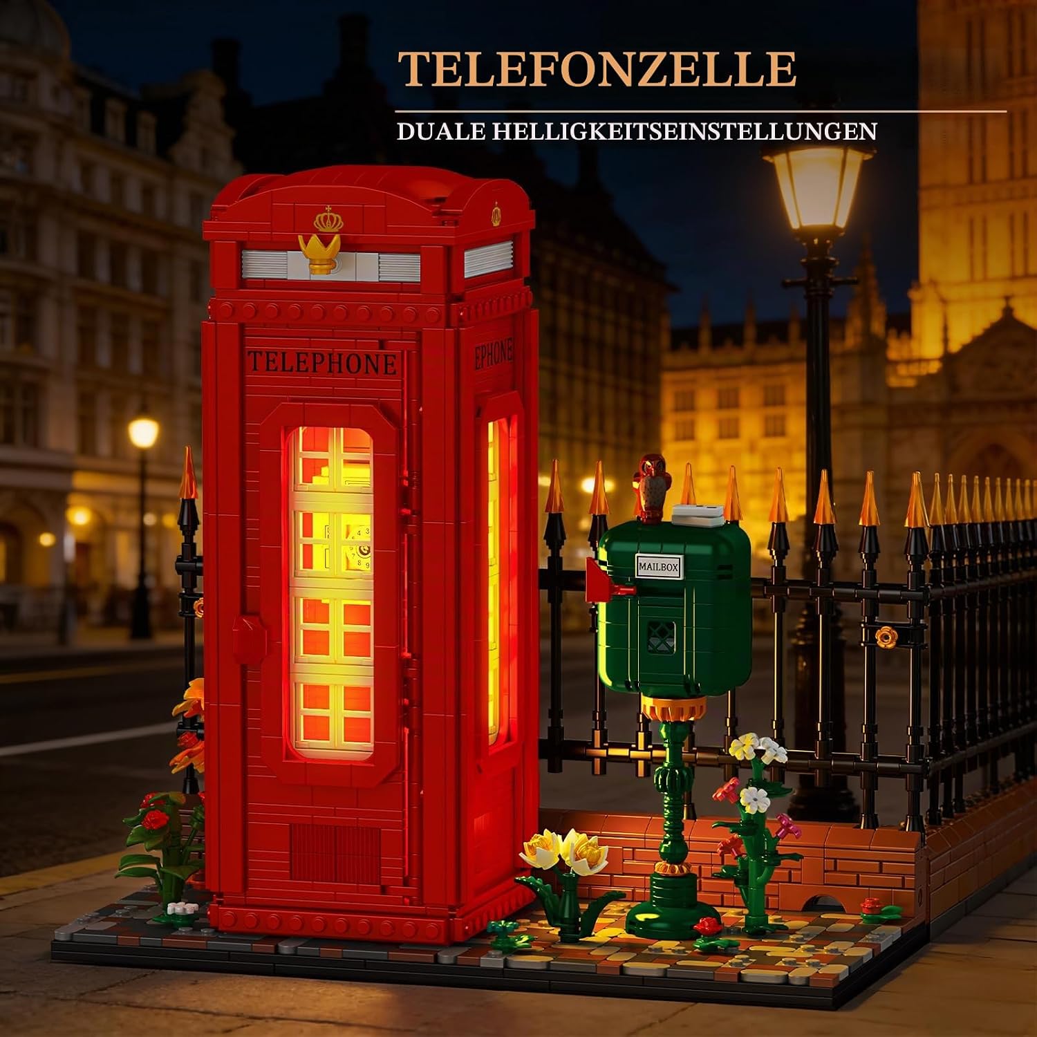 Rote Telefonzelle