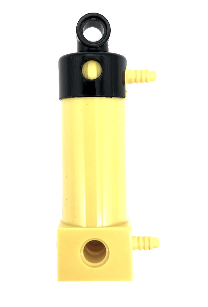 Pneumatic Zylinder 2x7L (48mm) mit Black Top und Noppenaufnahme Pneumatic Zylinder 2x7L (48mm) mit Black Top und Noppenaufnahme