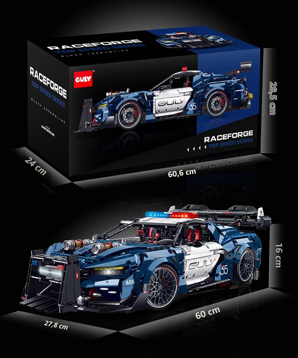 Raceforge Police Car