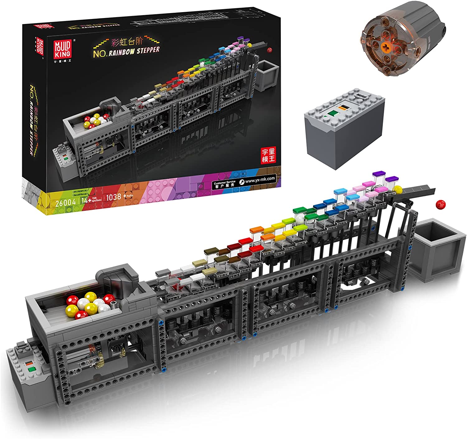 Rainbow Stepper (Murmelbahn) 