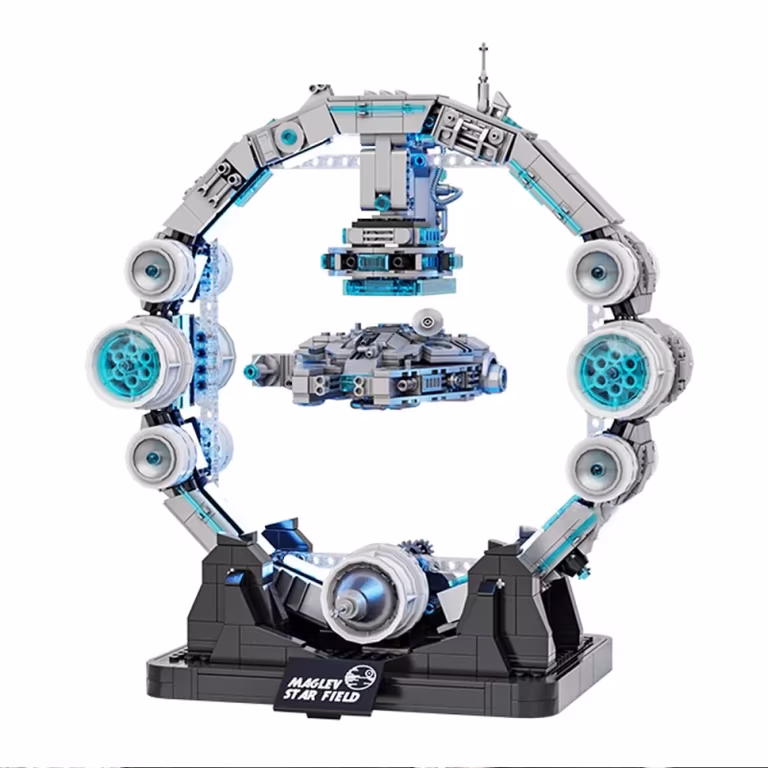 Magnetisch schwebender Falcon