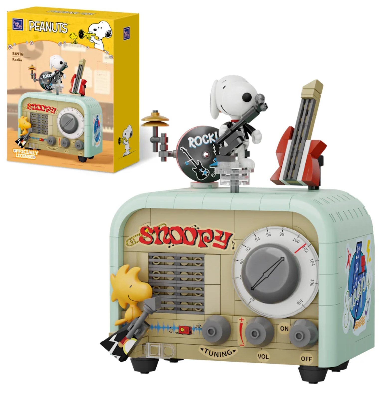 Peanuts - Snoopy Retro Time Radio Peanuts - Snoopy Retro Time Radio