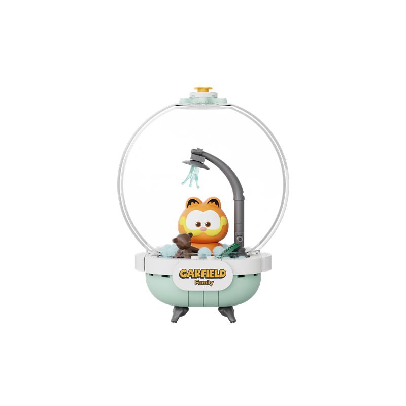 Garfield Crystal Ball Series - Cozy Bath Garfield Crystal Ball Series - Cozy Bath