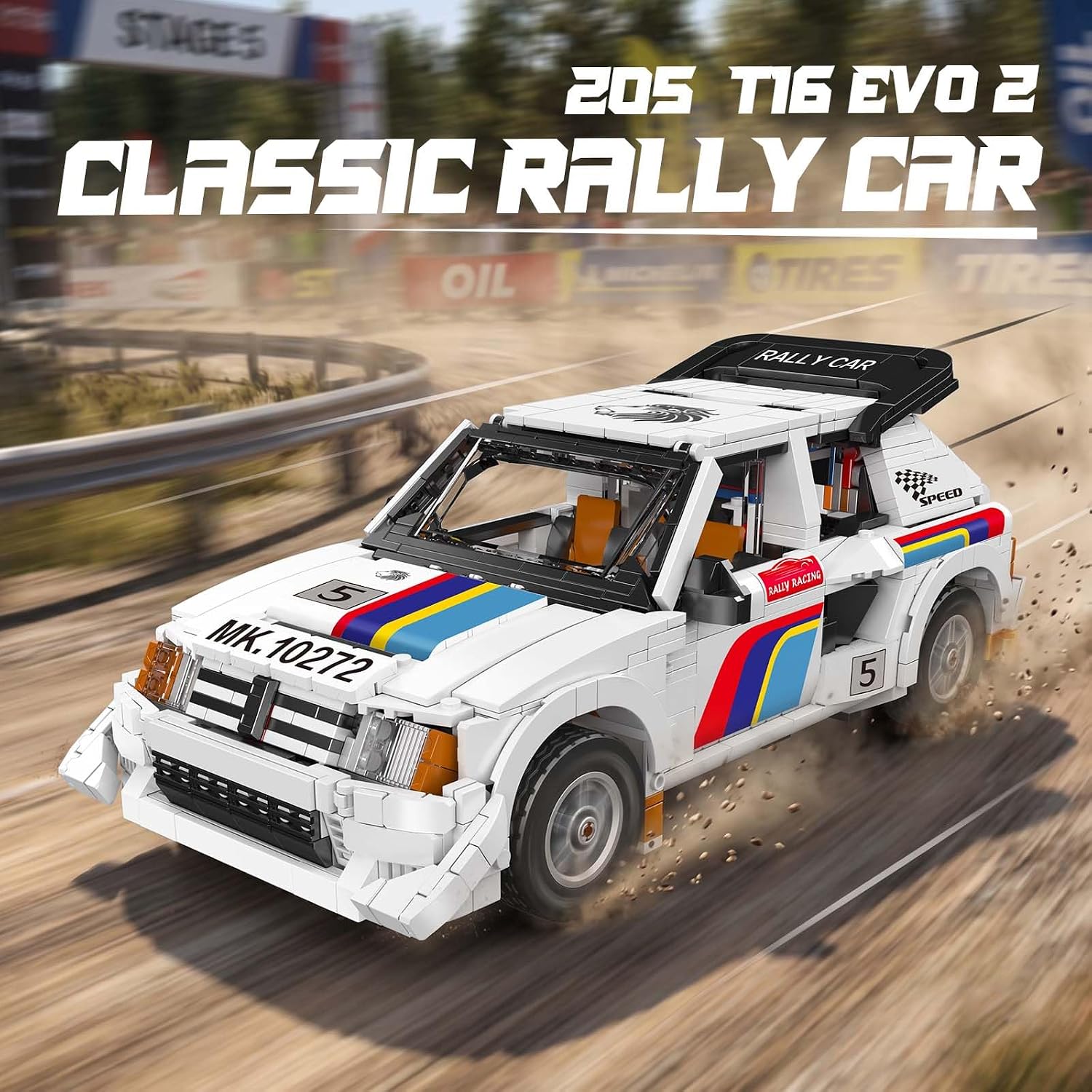 205 T16 EVO2 Classic Rally Car