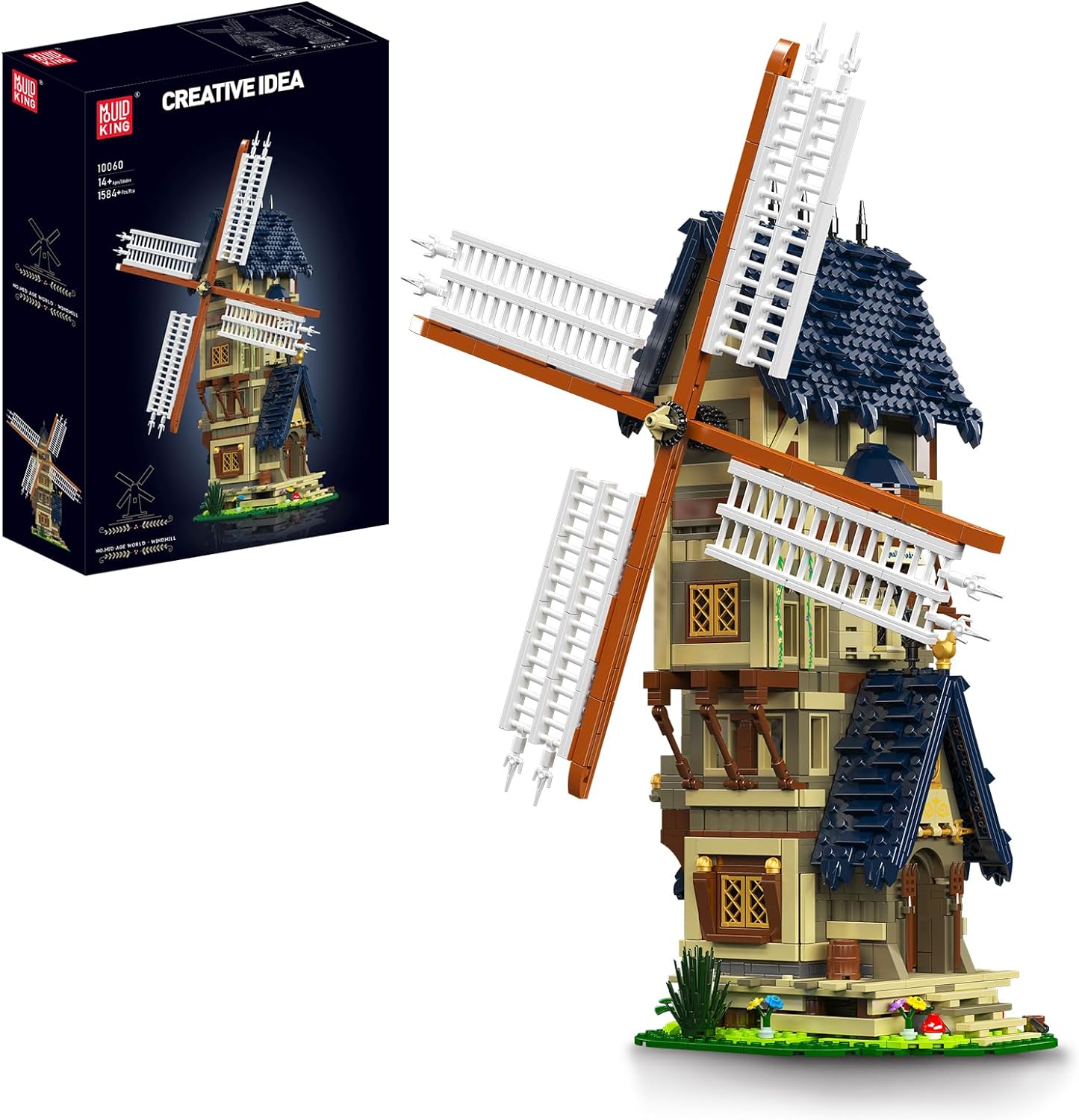 Mittelalterliche Windmühle