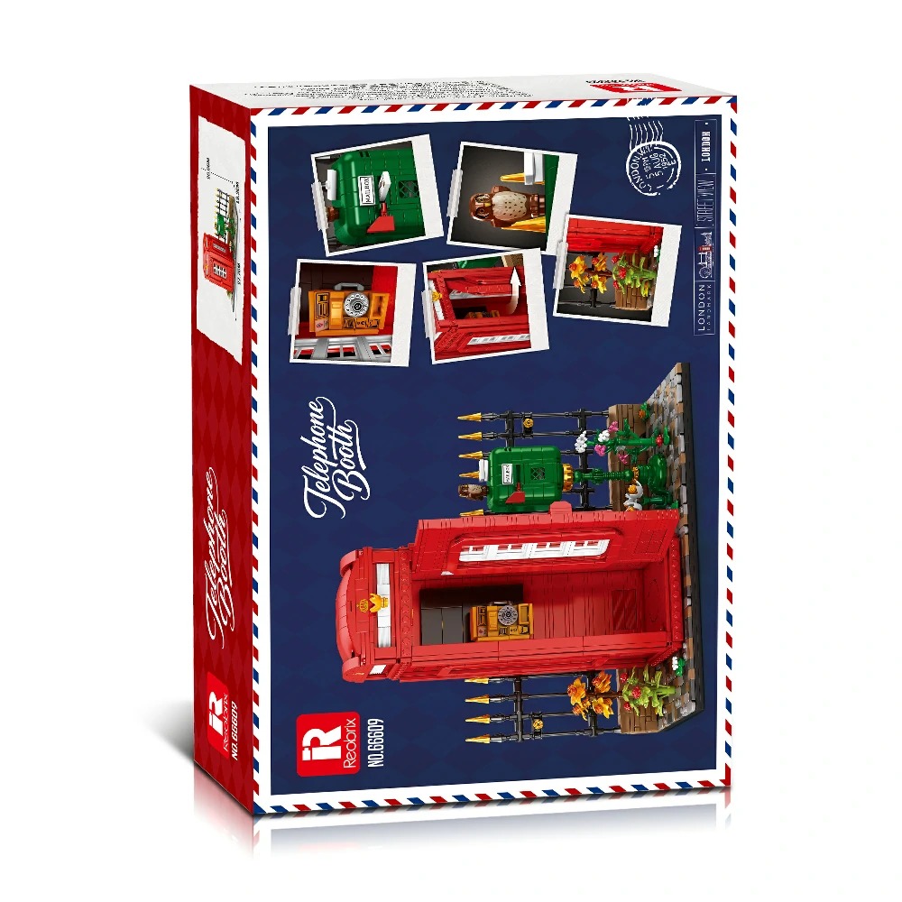 Rote Telefonzelle