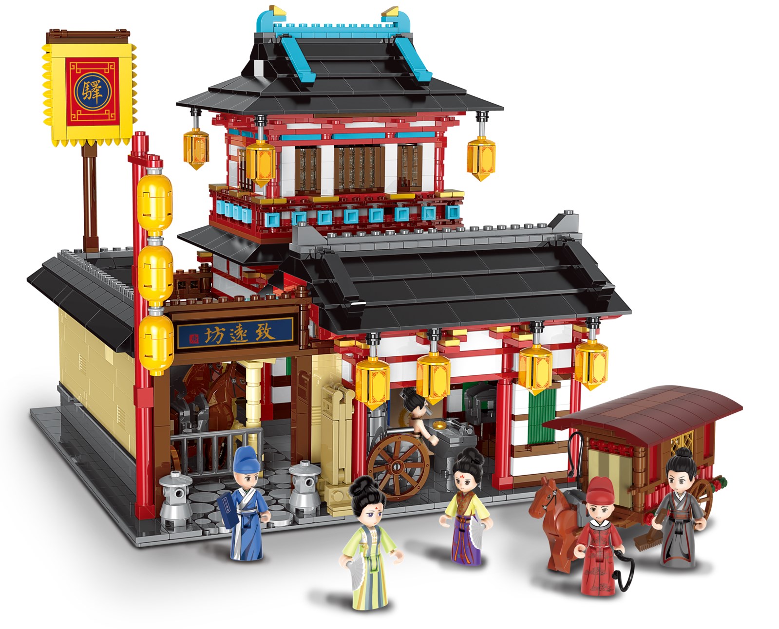 Kurierstation aus der Tang Dynastie Kurierstation aus der Tang Dynastie