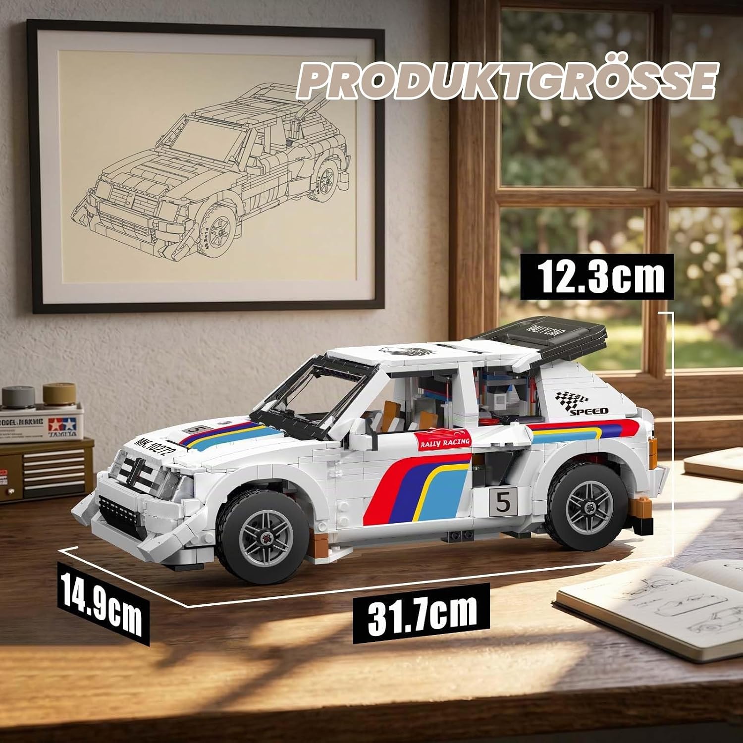 205 T16 EVO2 Classic Rally Car