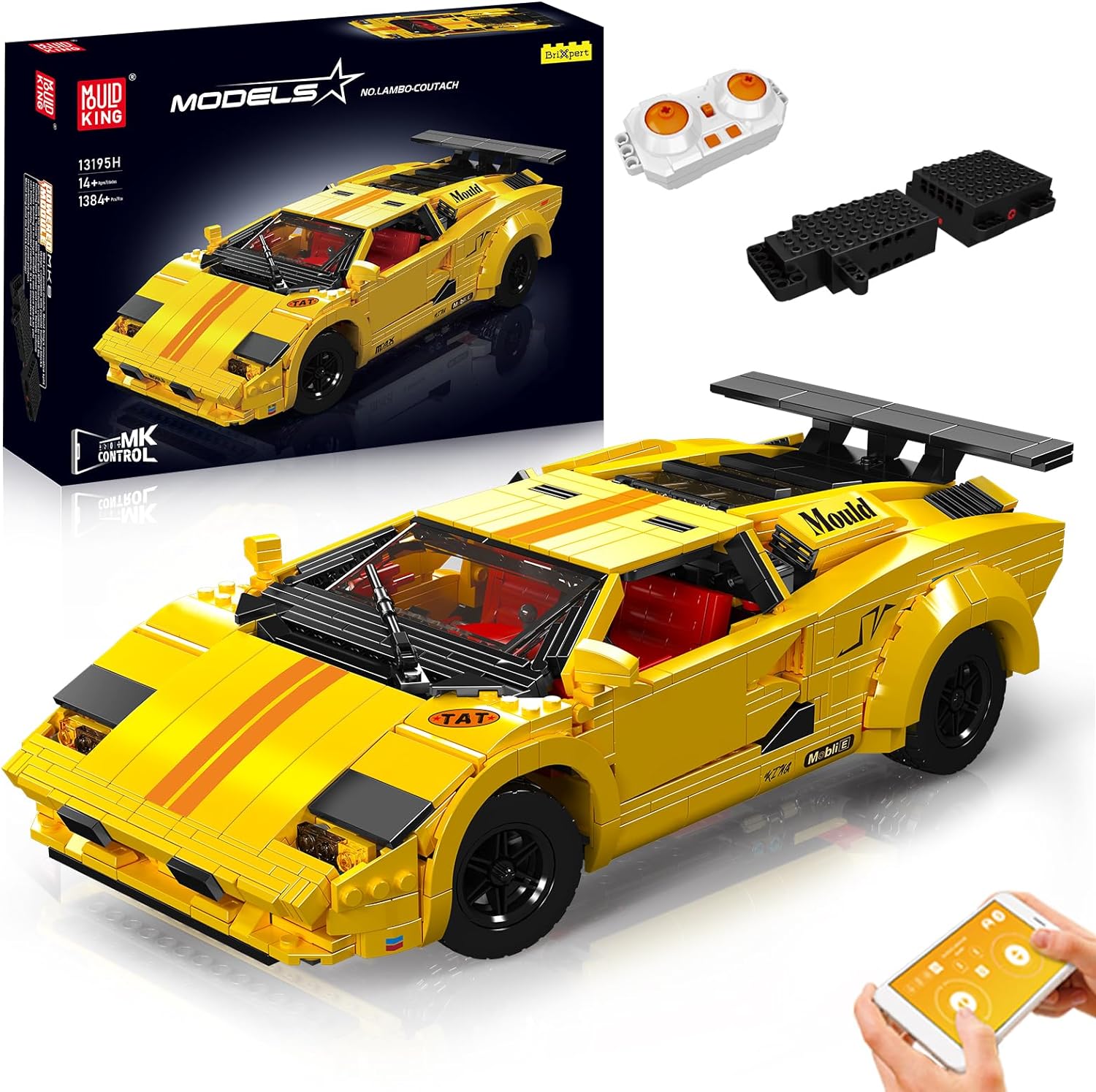 Italienischer Sportwagen Lambo (motorisiert)