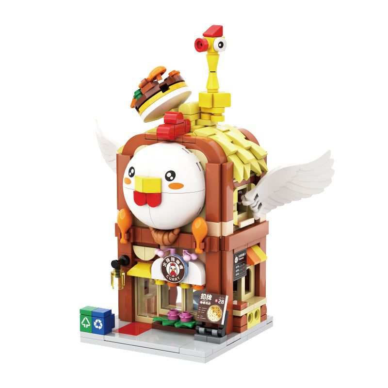 Burning Curry Restaurant - Street Food Serie Burning Curry Restaurant - Street Food Serie